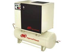 COMPRESSOR PARAFUSO INGERSOLL RAND SERIE UP6 15 SOBRE BASE COM RESERVATÓRIO 330 LITROS